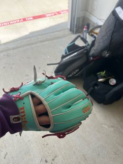 Cotton candy baseball glove Cotton candy baseball glove