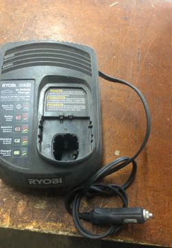 Ryobi 18 volt car charger