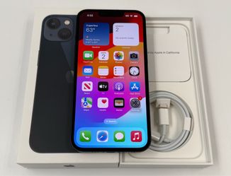 NEW iPhone 13 128GB Unlocked Warranty 2/23/27