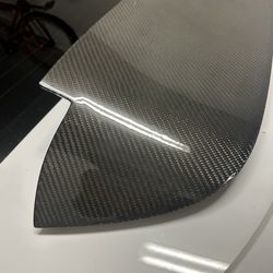 CARBON FIBER SPOON STYLE SPOILER FITS 92-95 CIVIC HATCHBACK