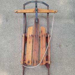 Vintage Snow Sled