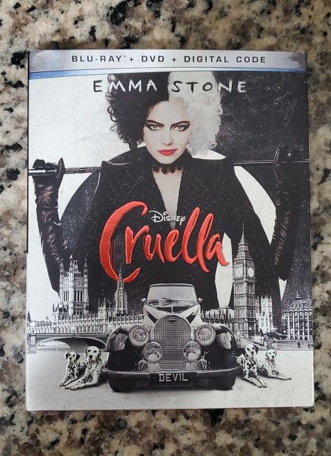 Cruella Blu-ray (Brand New)