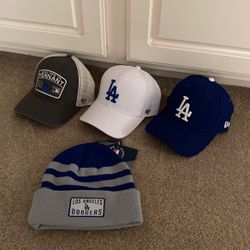 LA Dodgers Hats & Beanie