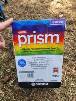 Prism Cement Grout 8.5lbs