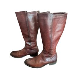 FRYE Leather Riding Boots - Size 9