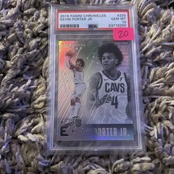 2019 Panini Chronicles Kevin Porter Jr PSA 10