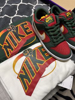 NIKE SB DUNK SEATTLE SUPERSONICS Sz 8