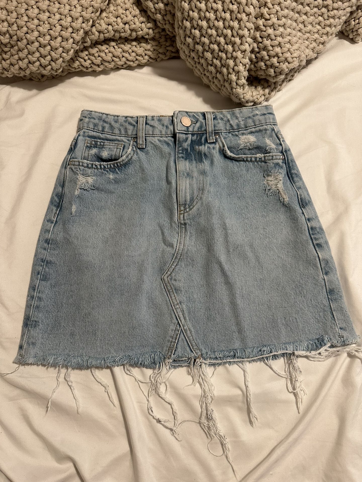 Zara Denim Skirt