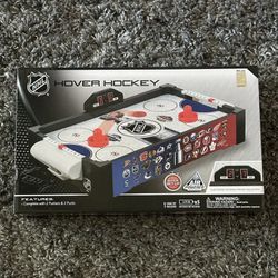 NHL Air Powered Mini Hockey Table Battery Powered Electronic Scoring
