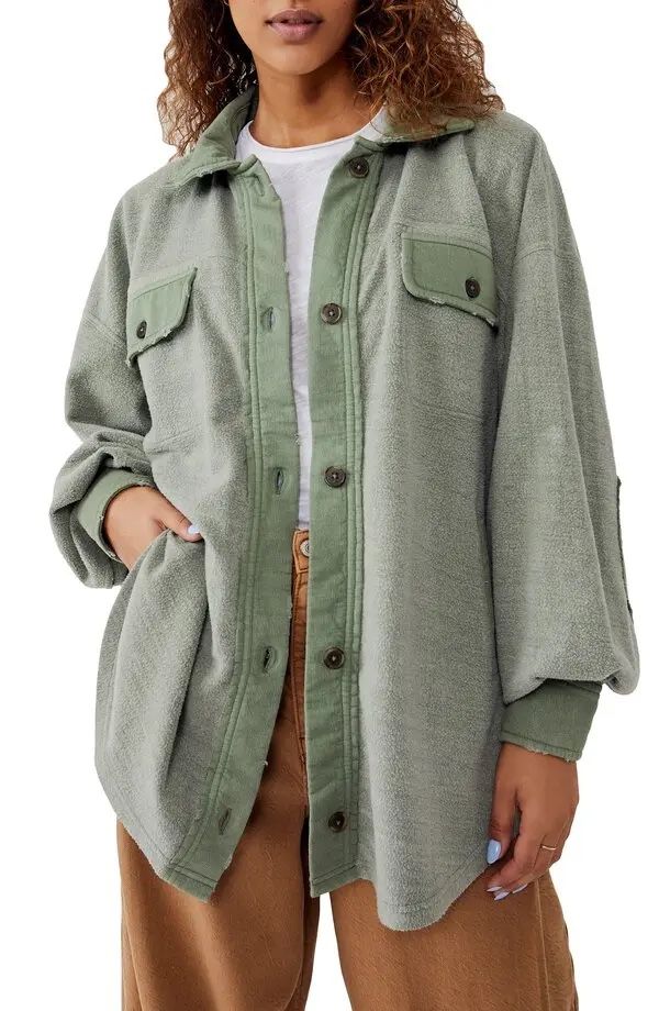 Free People Shirt Jacket