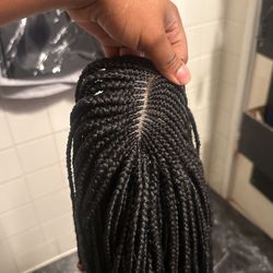 Bob Beaded Braided Wig 