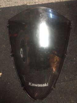 Kawasaki ninja wind screen