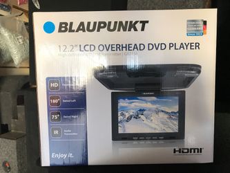 12.2” LCD OVERHEAD DVD PLAYER