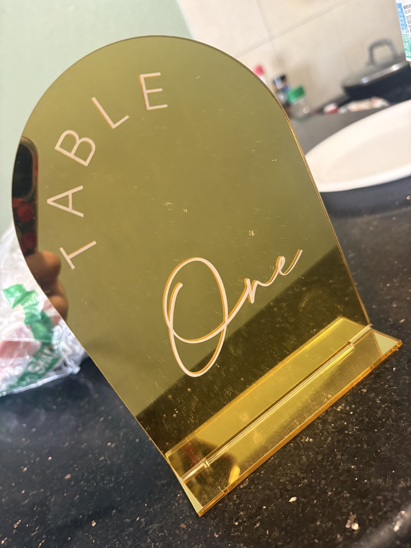 Table Numbers Stands 1-15