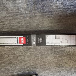 Oatey Vivante 28-inch Stainless Steel Tile-In Linear Shower Drain.