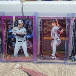 Topps 2025 Foil Baseball Cards Mint Condition 