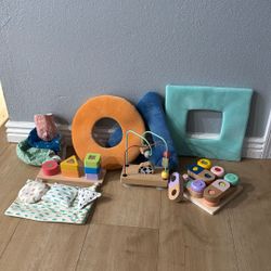 Toddler Educational Toys Panda Crate Lot