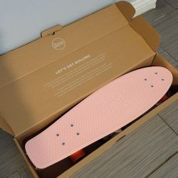 NEW 27" PINK  SKATEBOARD 