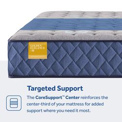 Queen Size Sealy Mattress- Box Spring & Bed Frame Optional