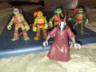TMNT ACTION FIGURES SET
