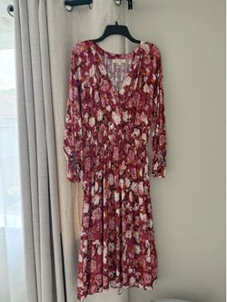 Floral summer dress size L