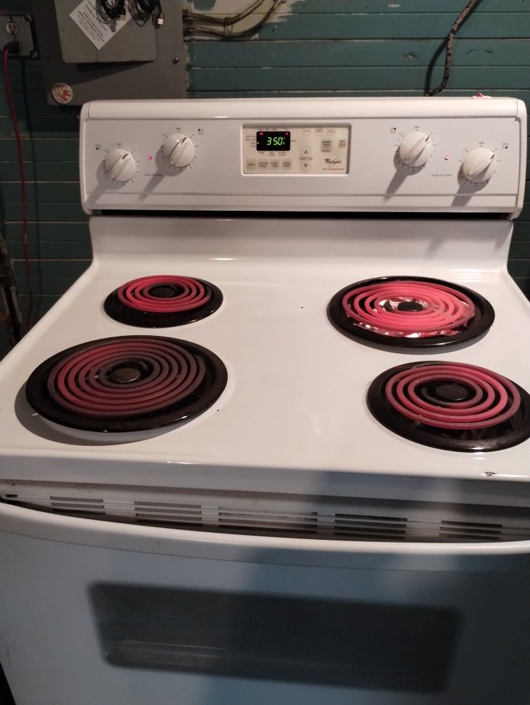 Whirlpool Electric Stove 