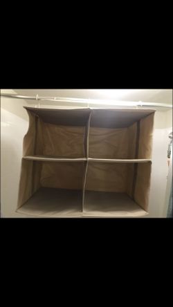 Hanging Closet Storage