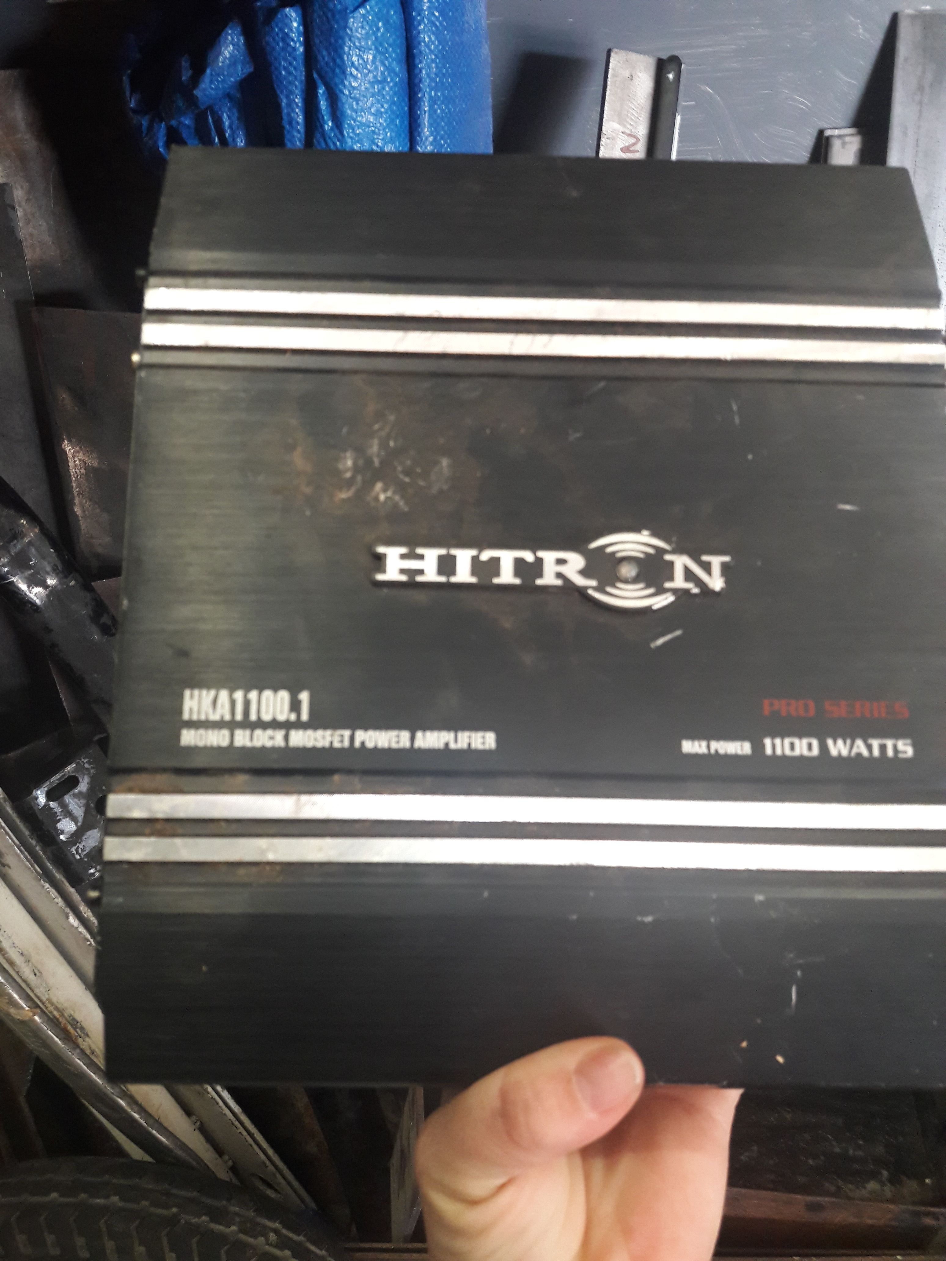 Hitron mono block 1100 watt amp