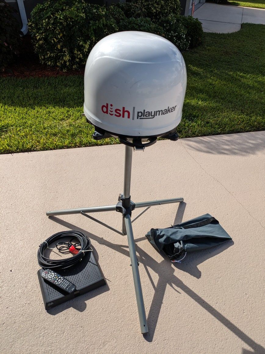 Portable Automatic Dish Satellite Bundle 