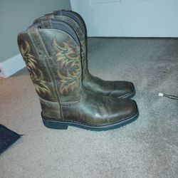 Justin Steel Toe Boots
