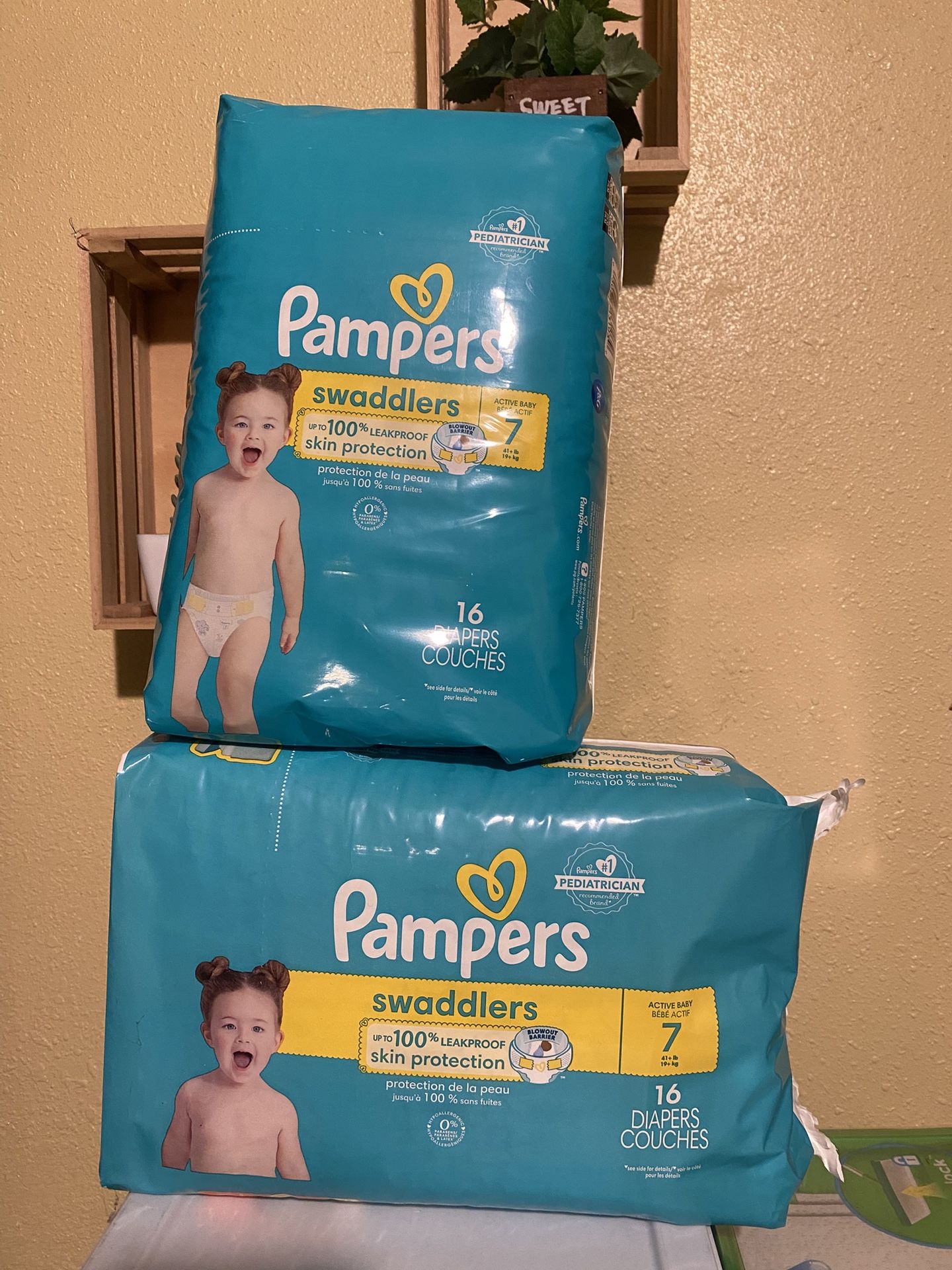 Pampers Diapers Size 7