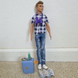 Ken Doll Camping 