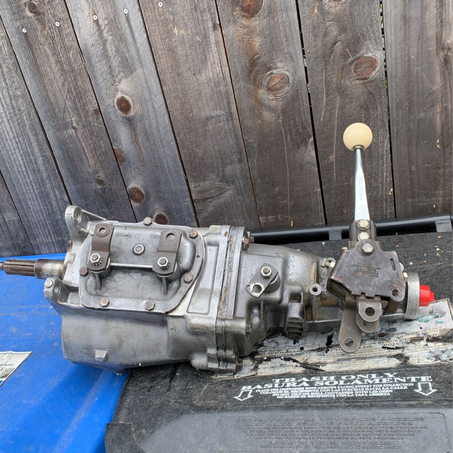Muncie 4 Speed With Hurst Shifter