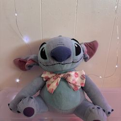 12” Disney LILO & Stitch Easter Plush Bow Tie With Easter Eggs