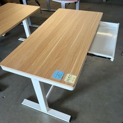 Electric Standing Office Desk for Students and Office Staffs(55x28) with Memorizing Controller Bottoms