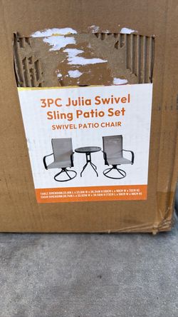 3 Piece Patio Set