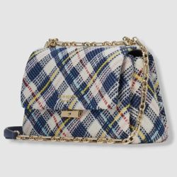 Kate Spade Carlyle Tweed Shoulder Bag BNWT 