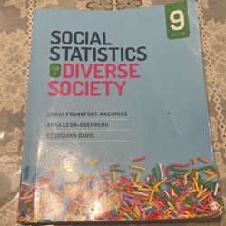 social statistics for a diverse society 9th edition