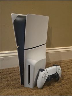 Sony PlayStation 5 Slim Disk Edition PS5 1TB White Console Gaming System