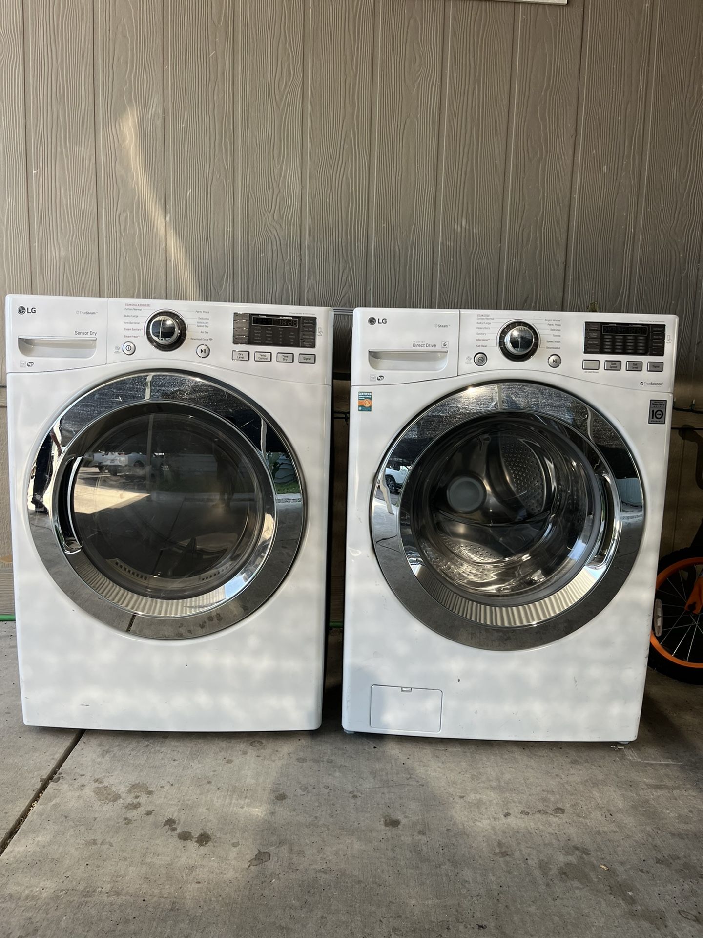 LG washer and Dryer Bundle