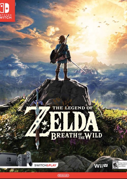 The Legend of Zelda Breath of the Wild (Nintendo Switch) - Game Only