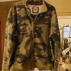 Men's size large old navy camo jacket