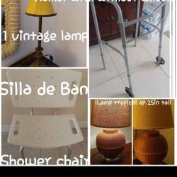 Lamp Shower Chair