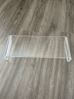 Acrylic monitor stand
