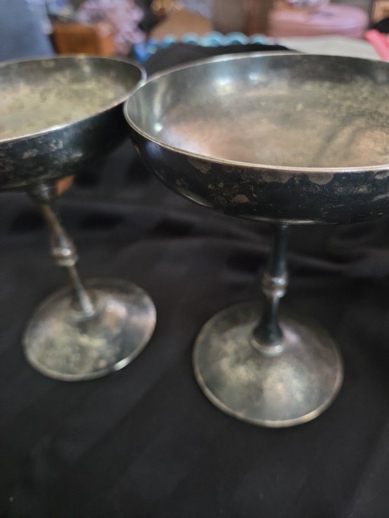 Vtg F.B. Roger's Champagne, Wine,Goblets or Chalices