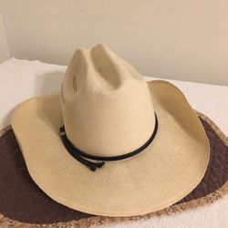 Texas Company Mens Straw Cowboy Hat Size Large