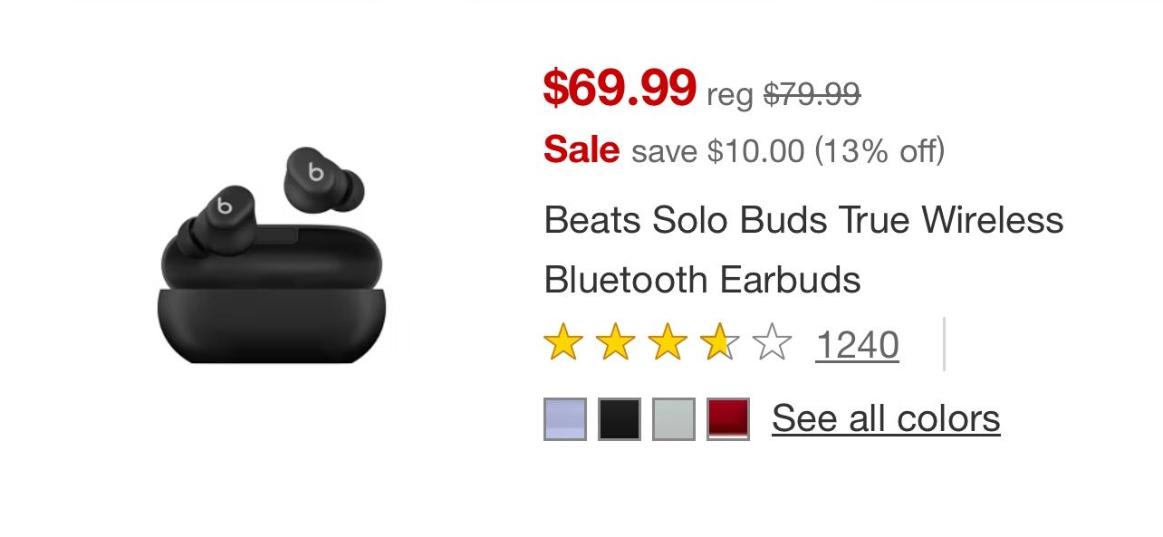 Beats Solo Buds