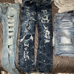 Designer Pant N Purples Jeans Szie 30 And 32  U Can Come Loook At Them  Throw Me Offers Need Gone  