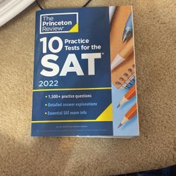 SAT prep book