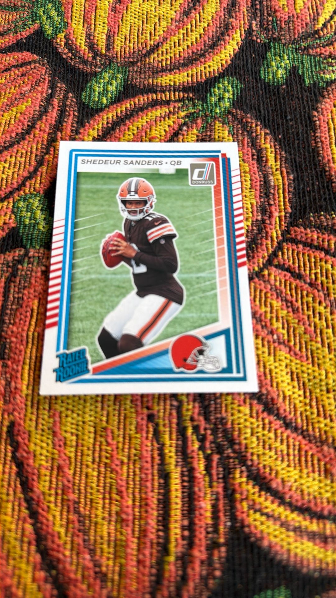 Sheer Sanders Rookie Card